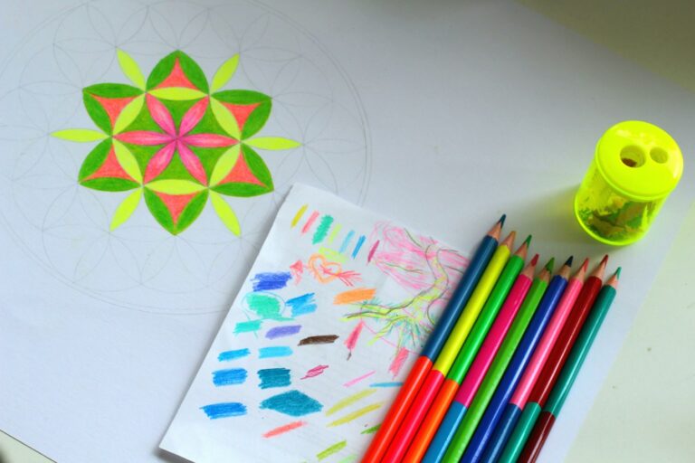 Flower of life drawing