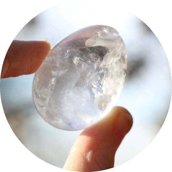crystal quartz yoni egg