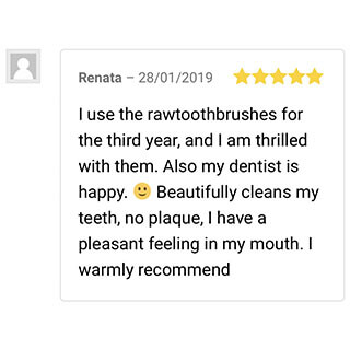 reviews of rawtoothbrush